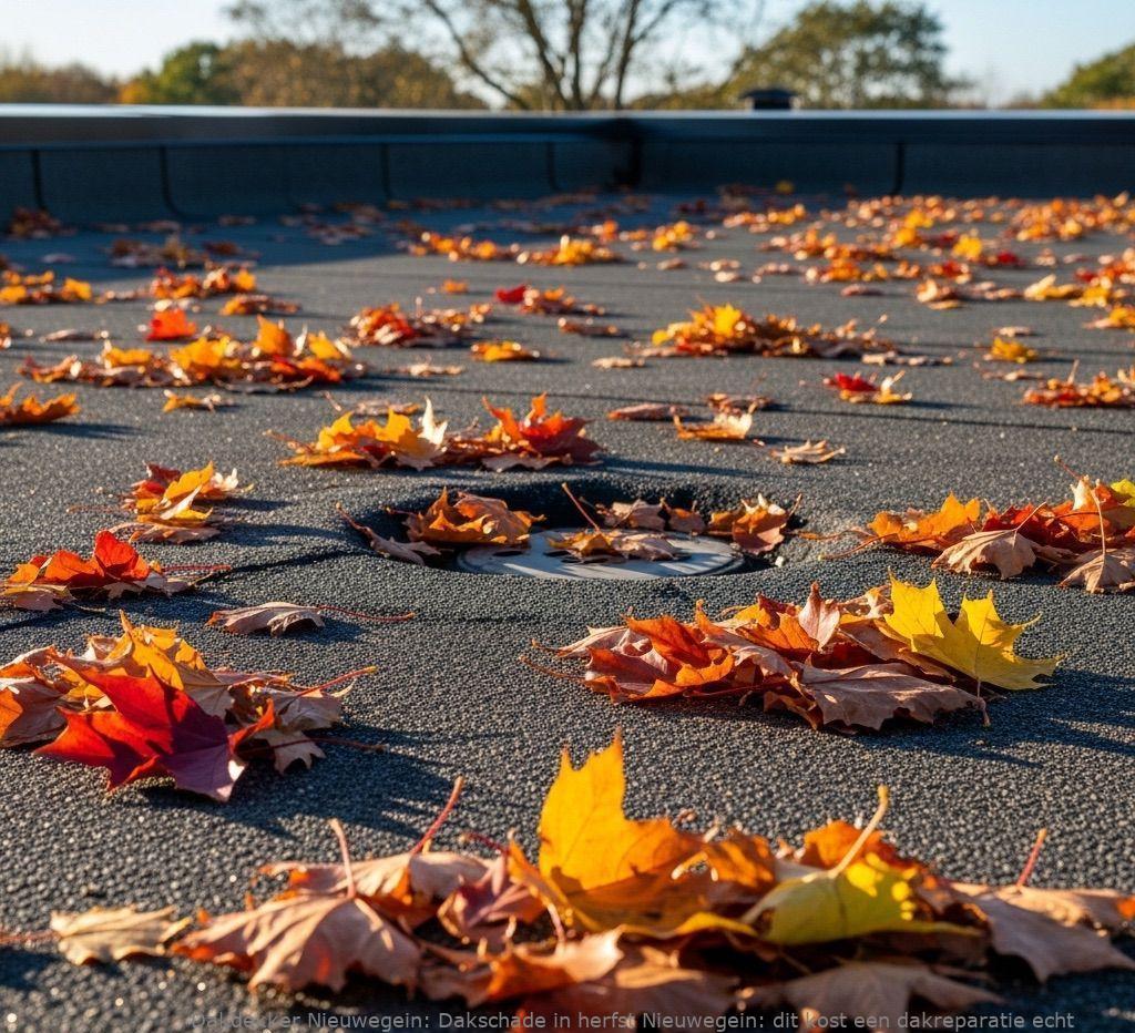 Dakschade In Herfst Nieuwegein